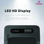 YESOUL Walking W2 Treadmill Lipat Rumah Bluetooth App ZWIFT Max 136kg - Image 4