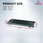 YESOUL Walking W2 Treadmill Lipat Rumah Bluetooth App ZWIFT Max 136kg - Image 6