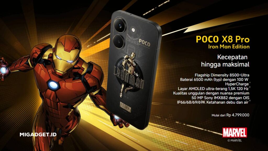 POCO X8 Pro Iron Man Edition