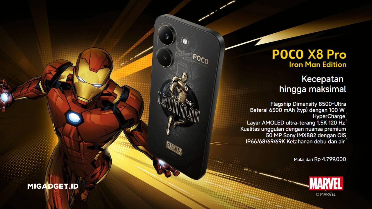 POCO X8 Pro Iron Man Edition