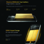 POCO X8 Pro Max 5G 8500mAh 100W Fast Charging Dimensity 9500s AMOLED 120Hz Kamera 50MP OIS IP68 - Image 5