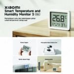 Xiaomi Smart Temperature and Humidity Monitor 3 Mini Sensor Suhu Kelembapan Digital Akurat LCD Bluetooth - Image 4