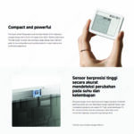 Xiaomi Smart Temperature and Humidity Monitor 3 Mini Sensor Suhu Kelembapan Digital Akurat LCD Bluetooth - Image 5