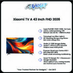 Xiaomi TV A 43 Inch FHD 2026 Smart TV Google TV Dolby Audio Bezel Tipis - Image 3