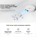 Xiaomi Robot Vacuum H50 Pro Robot Vacuum & Mop 15000Pa All-in-One Station Auto Wash Auto Dry Auto Dust Collection Smart LDS Navigation Anti Kusut - Image 5