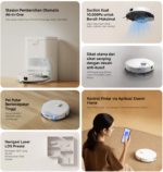 Xiaomi Robot Vacuum H50 Robot Vacuum & Mop Smart Cleaning 10000Pa Omni Station Auto Wash Auto Dry Auto Dust Collection LDS Navigation - Image 3