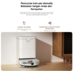 Xiaomi Robot Vacuum H50 Robot Vacuum & Mop Smart Cleaning 10000Pa Omni Station Auto Wash Auto Dry Auto Dust Collection LDS Navigation - Image 4